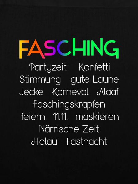 Faschingszeit - Partyzeit