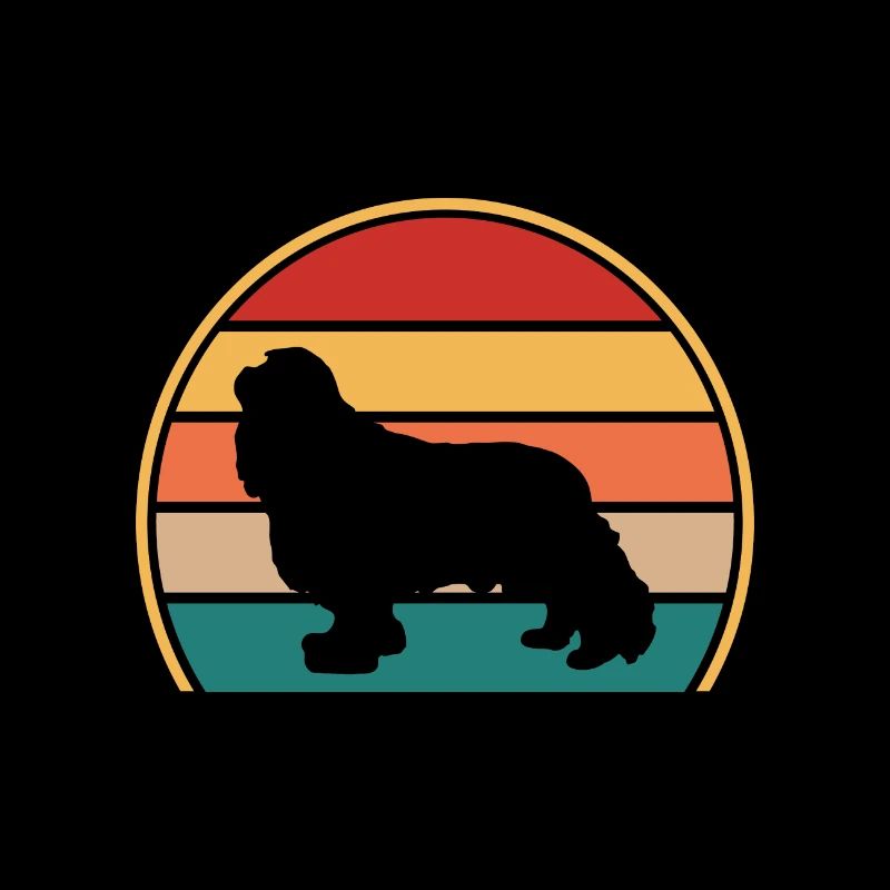 Cavalier King Charles Spaniel Dog Silhouette