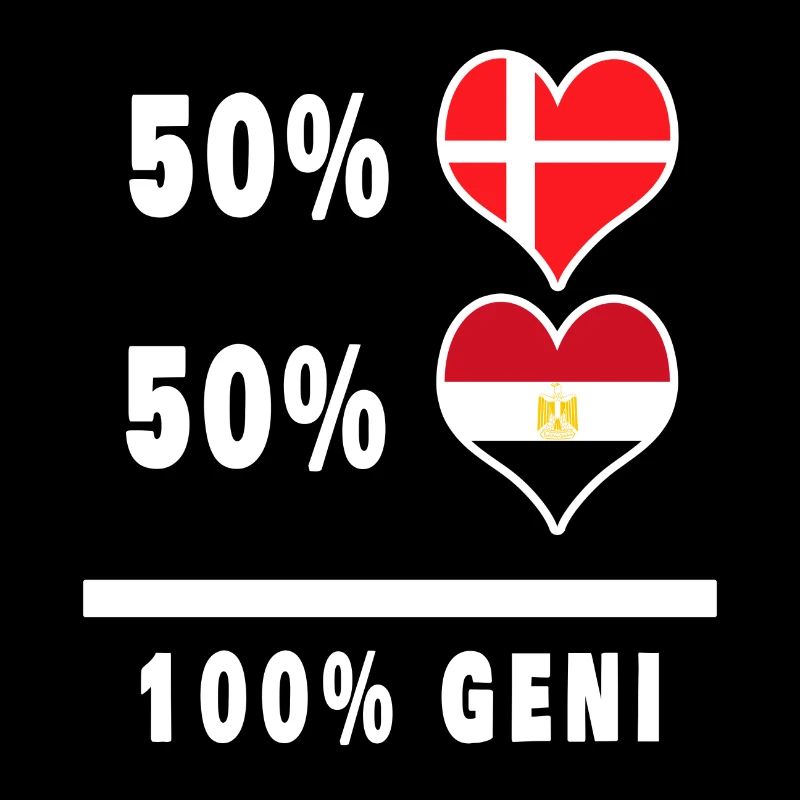 Albanie et Danemark 100% drapeau de génie