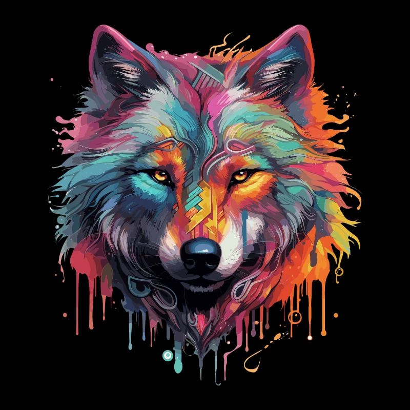 Wolf Krafttier