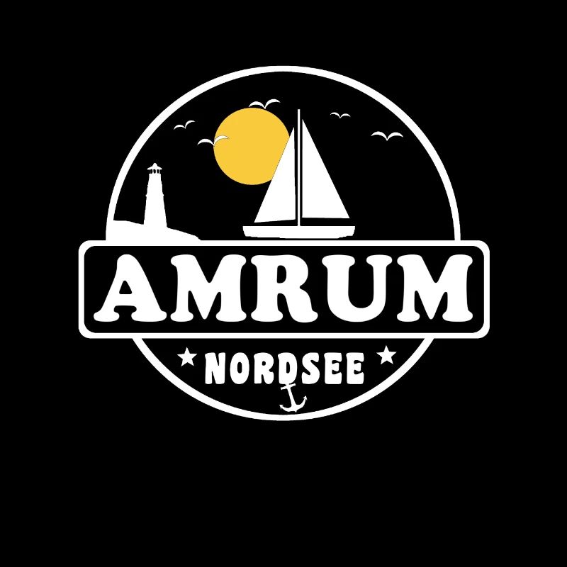 Ostsee Segelboot Leuchtturm Amrum