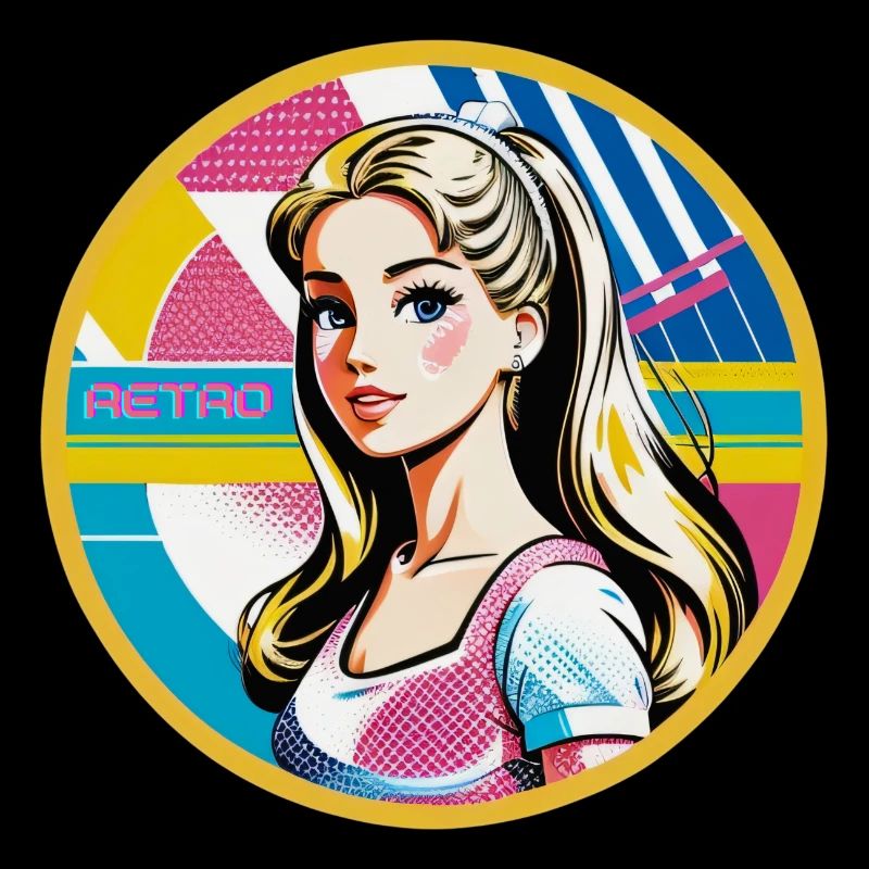 Retro-Puppe