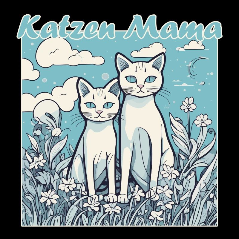 Katzen Mama