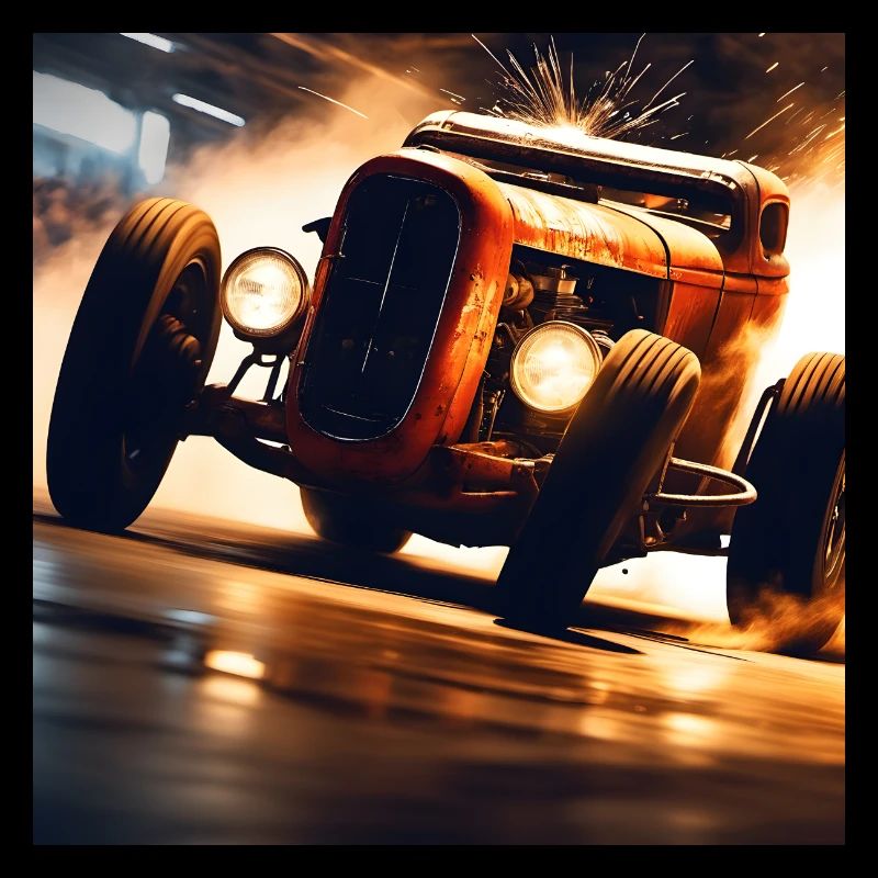 Rusty Hot Rod Rennen #2