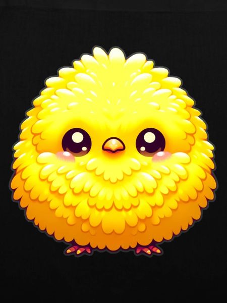 Fluffy chicks