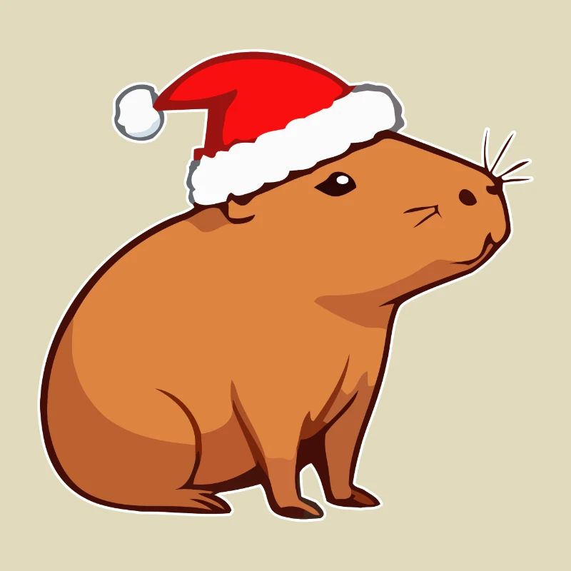 Capybara Christmas