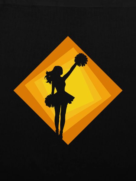 Cheerleader Mädchen Mädchen