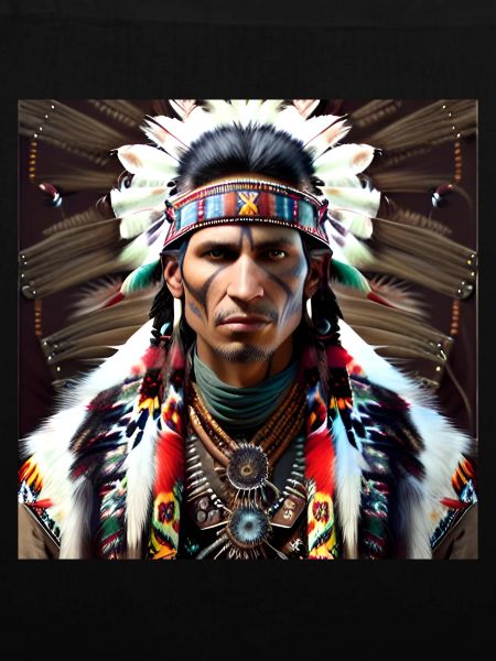 Native American Tribe Chieftain