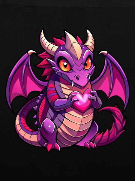 Farbenfroher Drache