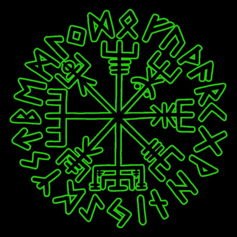Viking Compass Vegvisir