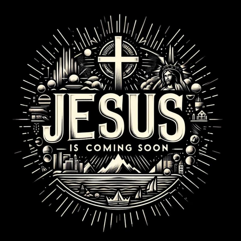 Jesus kommt bald Strahlenkranz