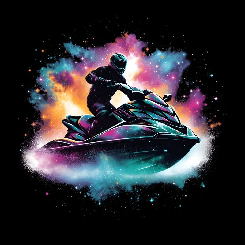 Per Jetski durch die Galaxis