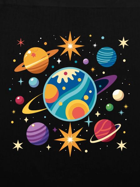 Galaxie, verspielt.