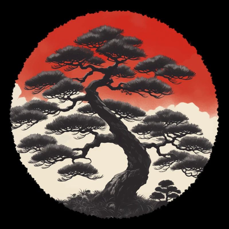 Asiatische Landschaft