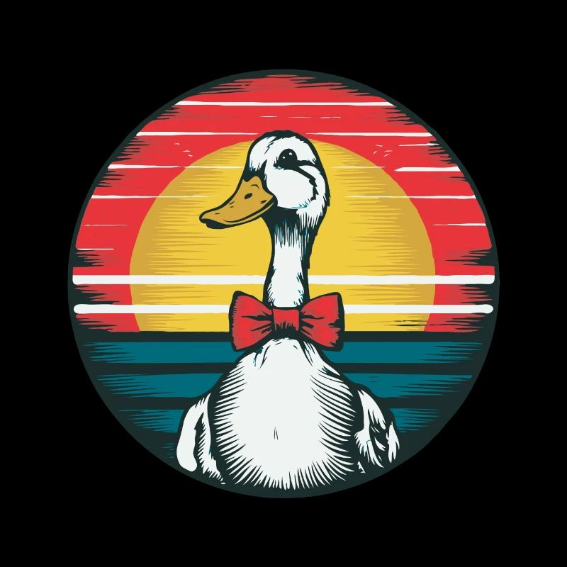 Duck with a Bowtie