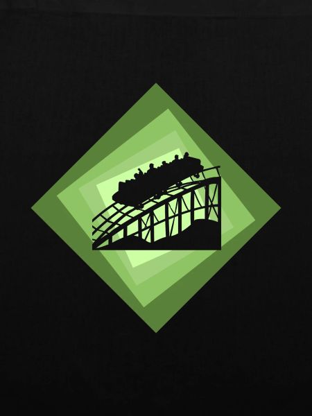 Achterbahn Festzelt rollercoaster