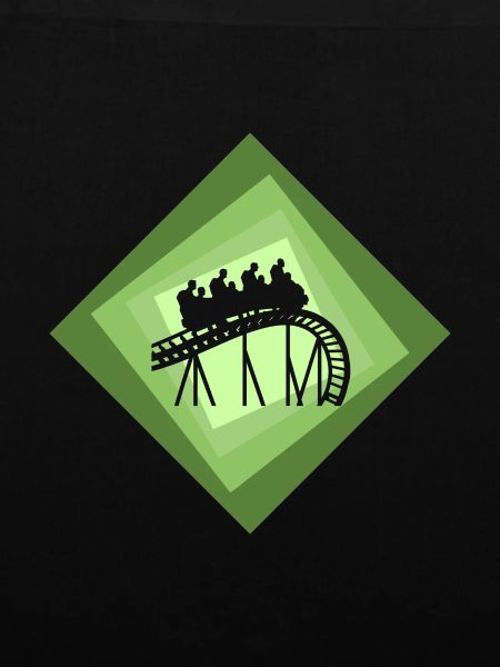 Achterbahn rollercoaster Rummel