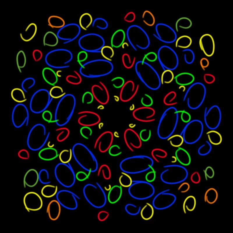 Regenbogen-Kreise