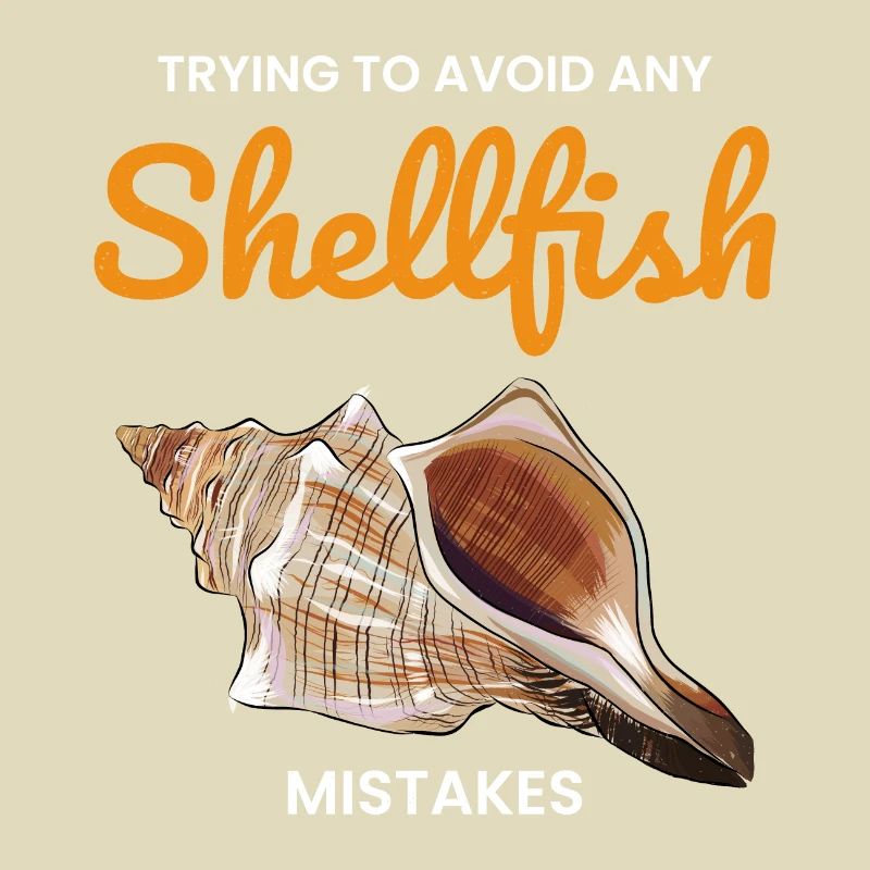 Conch Seashells Collector Beachcomber Shellfish