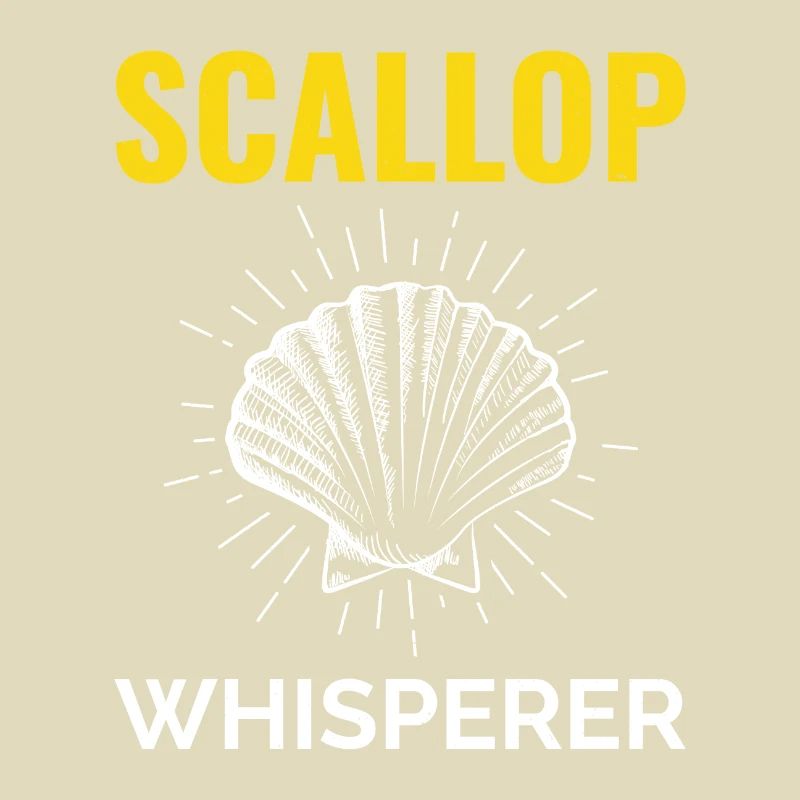 Scallop Seashells Collector Beachcomber Shellfish