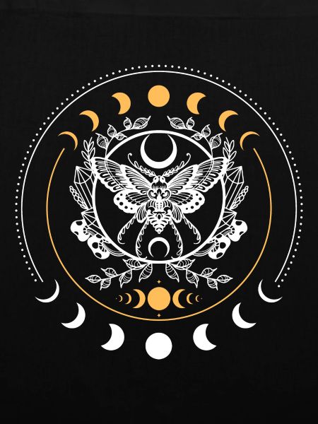 Celestial Moth Mandala