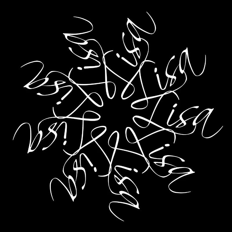 Lisa Name Mandala