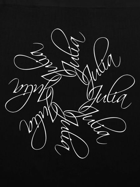 Julia Name Mandala