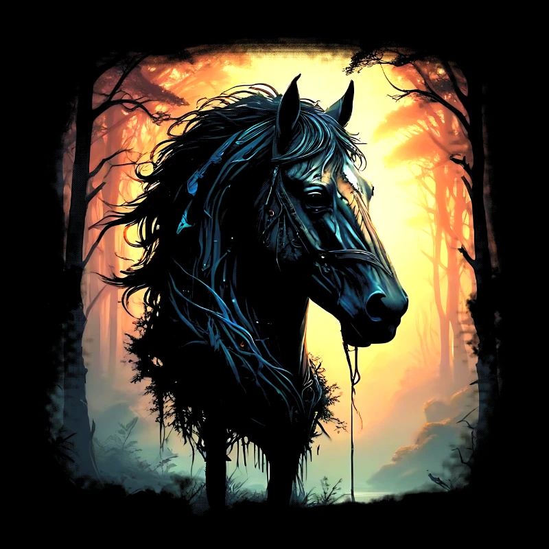 Mystisches Pferd