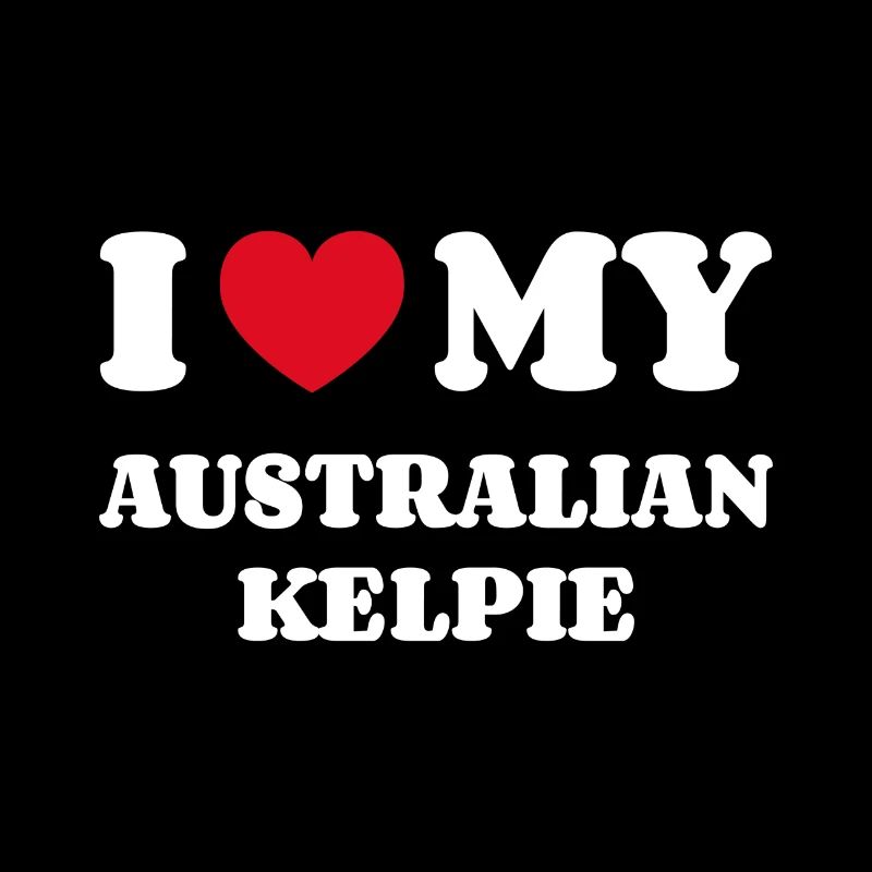 J’adore mon kelpie australien