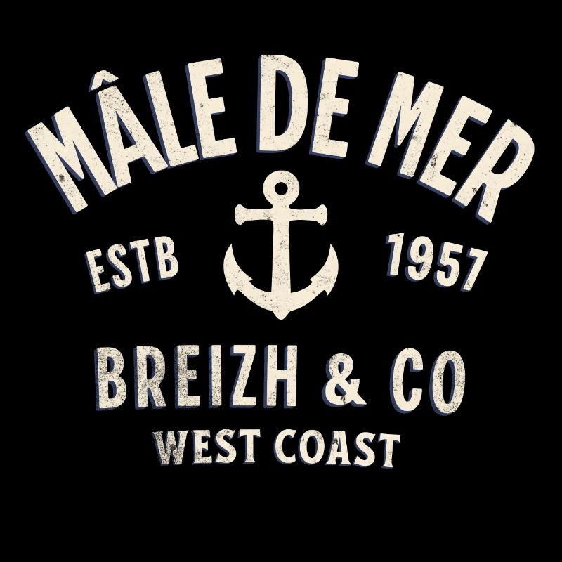 Männchen des Meeres Breizh Co