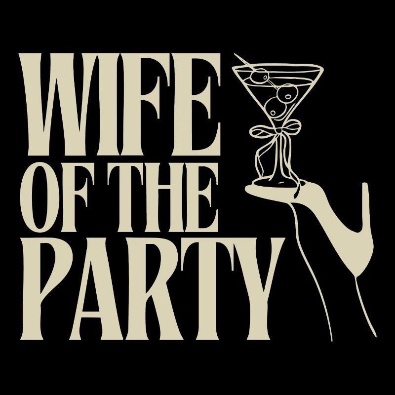Épouse du parti Martini Design