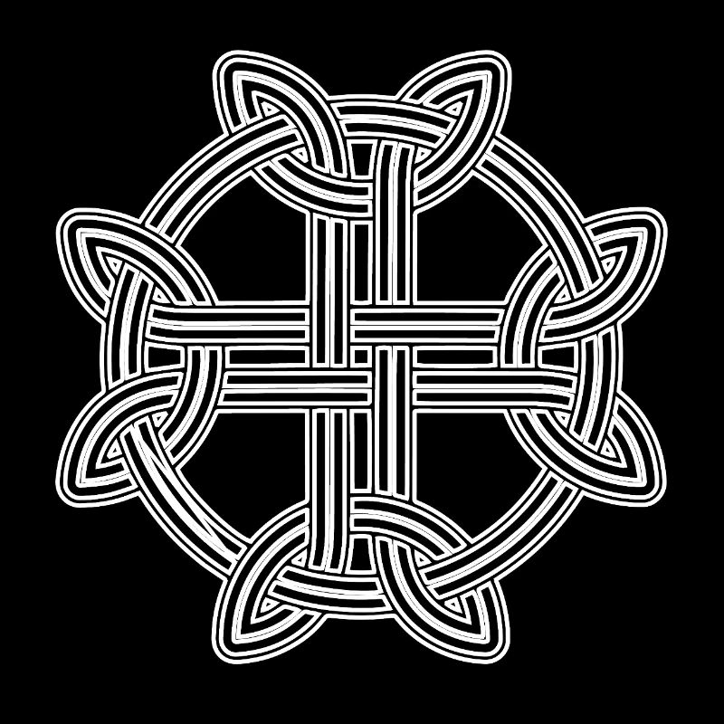 Celtic Cross Knot Design