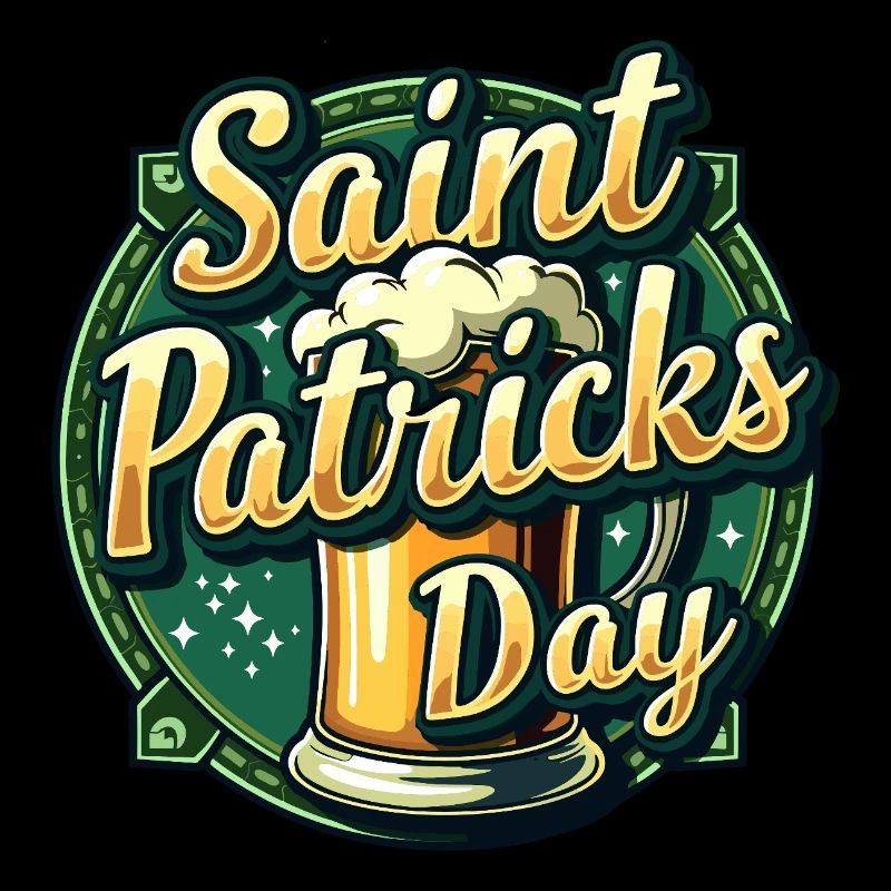 Saint Patrick`s Day Beer