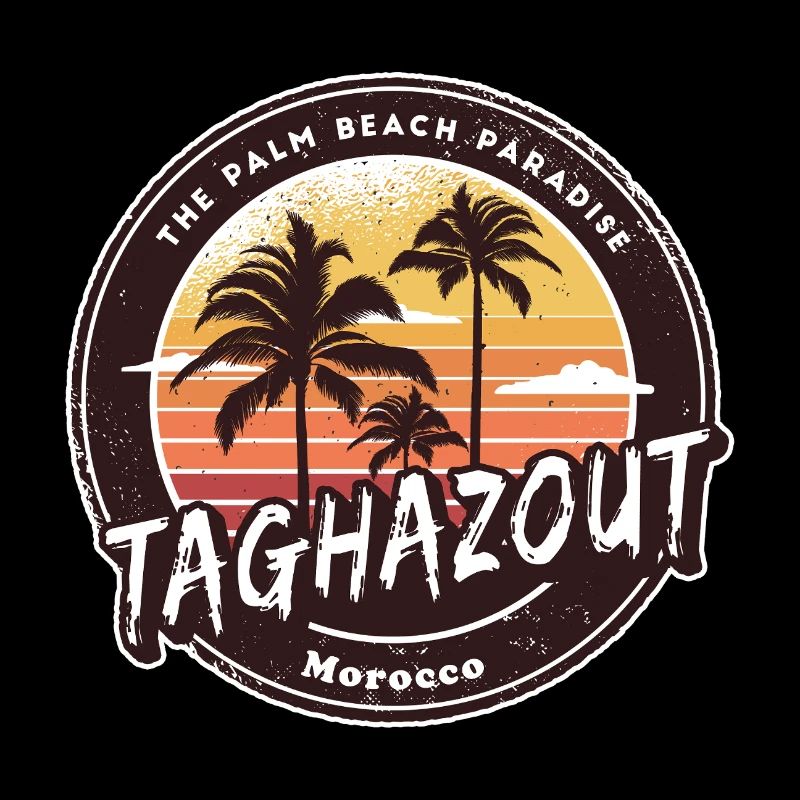 Taghazout Morocco Palm Trees Design