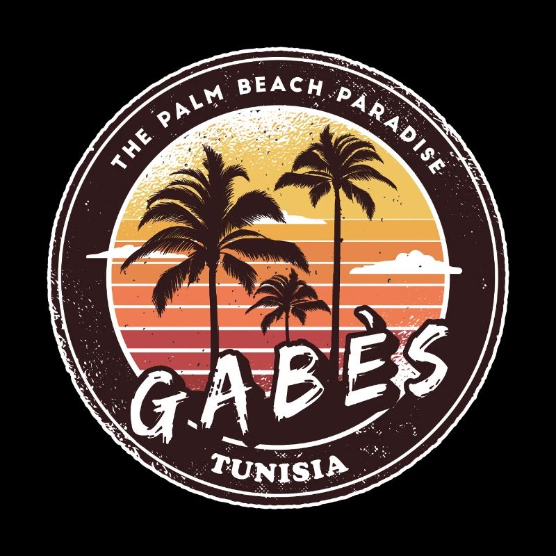 Gabès Tuneisen Palm Tree Design