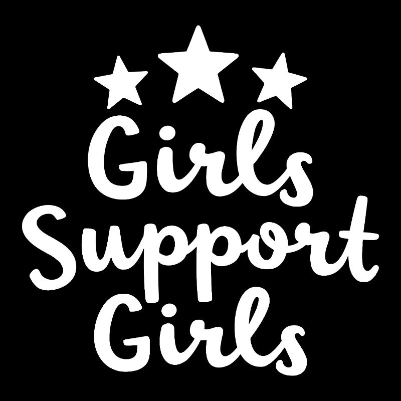Filles Soutien Filles Déclaration Amitié