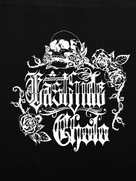 Skull Rose Gothic Design