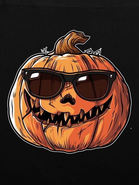 Cool Halloween pumpkin