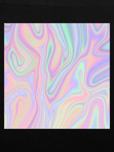 Iridescent Abstract Liquid Pastel Pattern