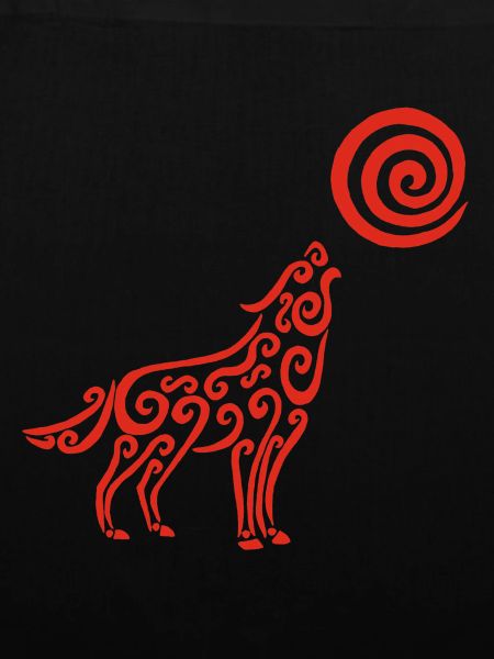 Der Wolf und der rote Mond