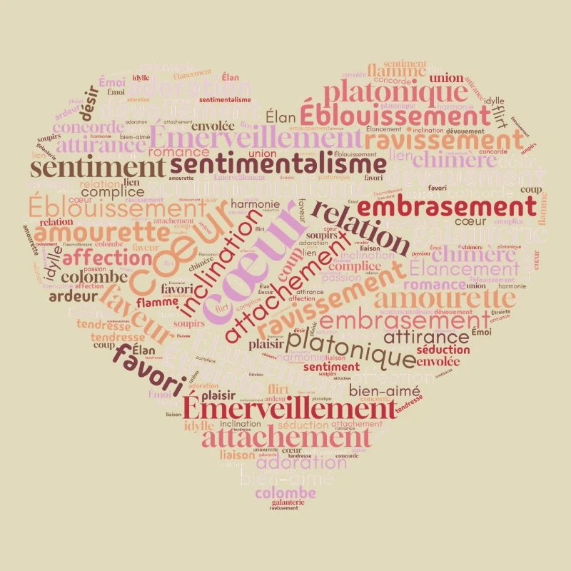 Herz der Worte in Liebe