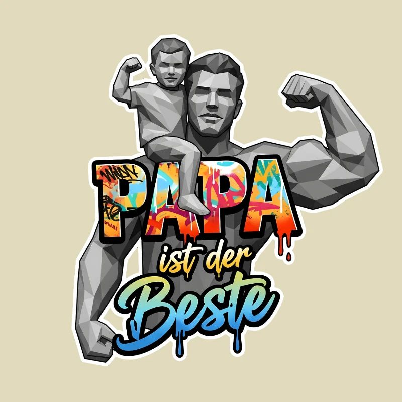Papa ist der Beste