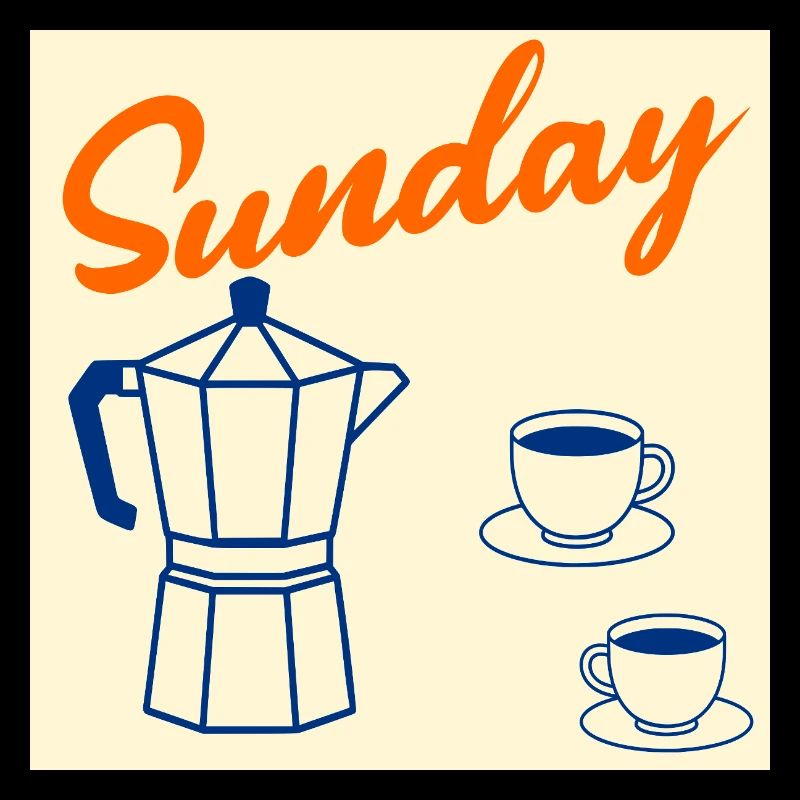 Couple du café du dimanche
