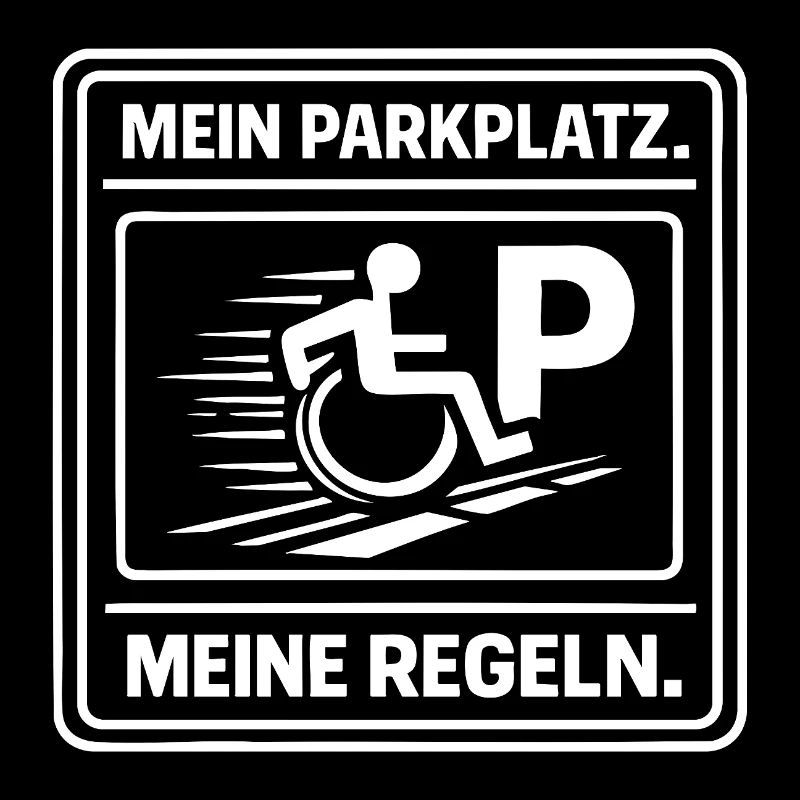 Utilisateurs de fauteuils roulants – Ma place de parking – Mes règles