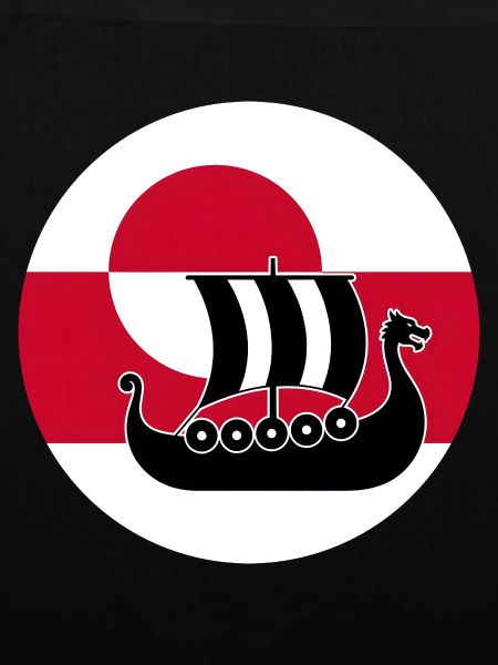 Greenland Flag Longship Design