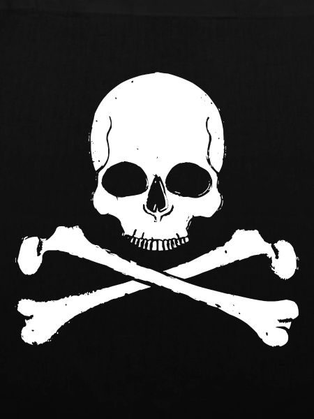 Skull Cross Pattern Skull