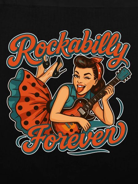 Rockabilly Forever: Rockabella mit E-Gitarre