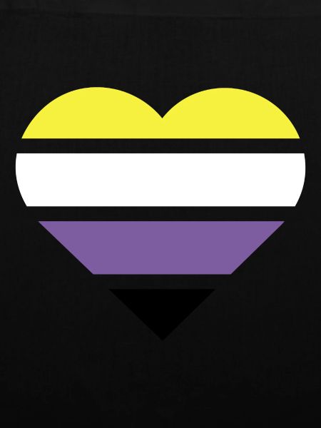 Pride Flag Heart · Nonbinary