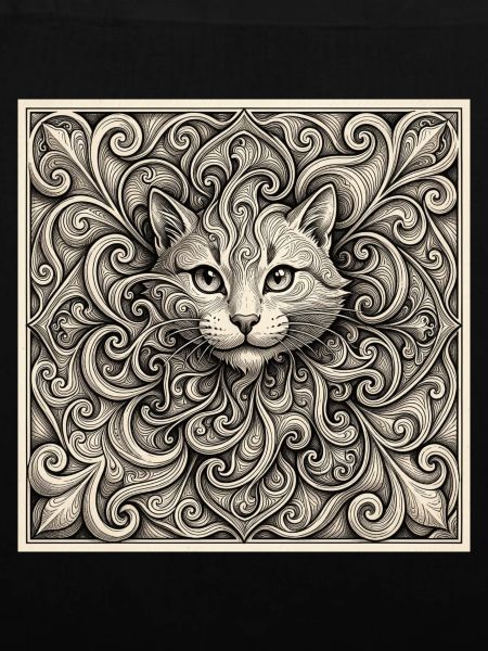 Katzen-Spiral-Seele