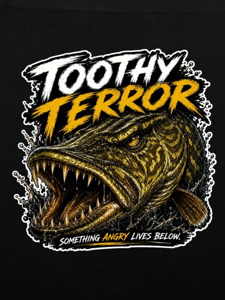 Hechtfischen Zahn-Terror